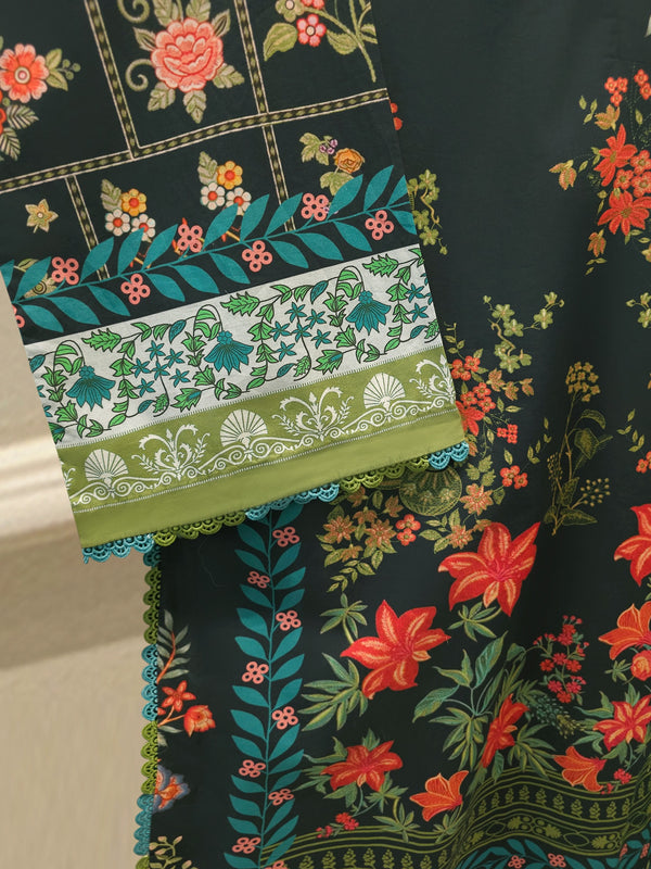 2 Piece - Embroidered Cambric Suit S115557