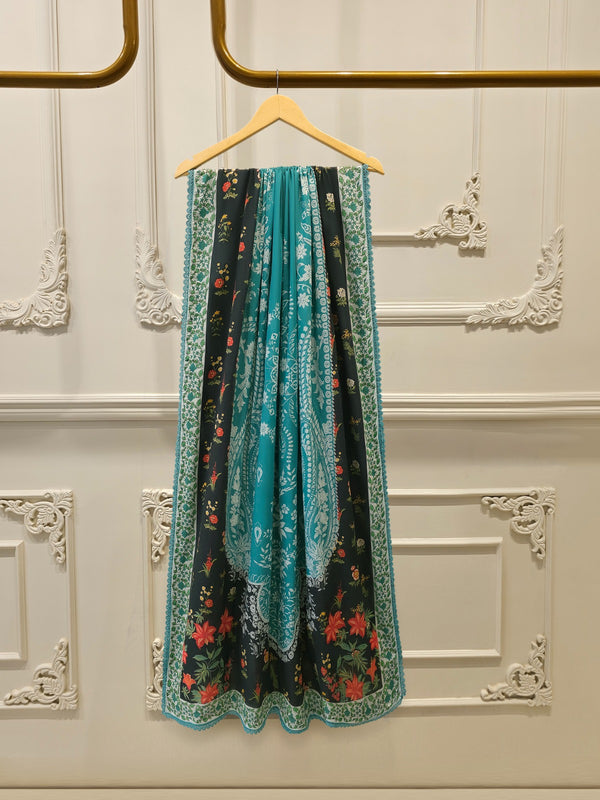 2 Piece - Embroidered Cambric Suit S115557