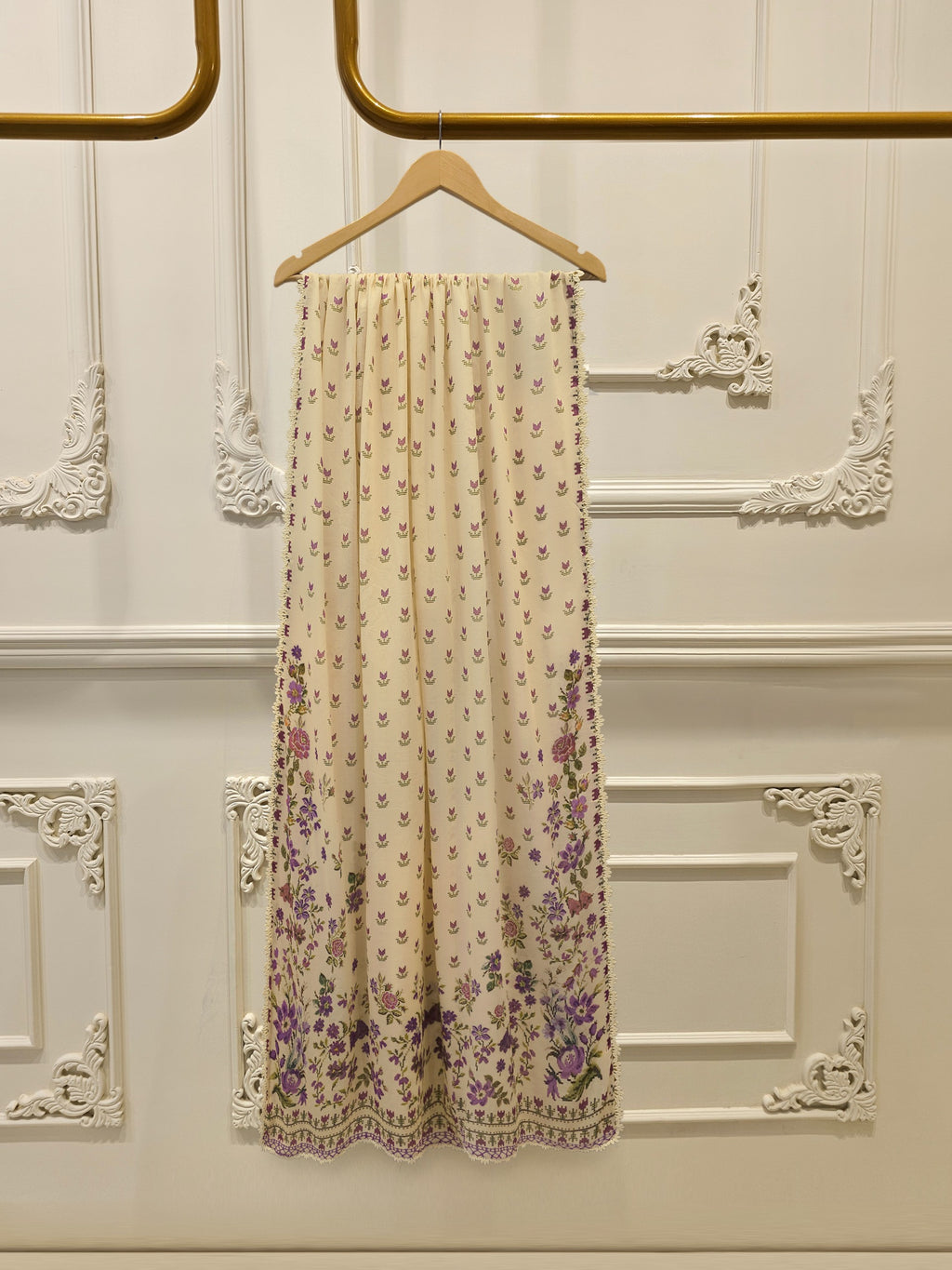 2 Piece - Embroidered Cambric Suit S115553