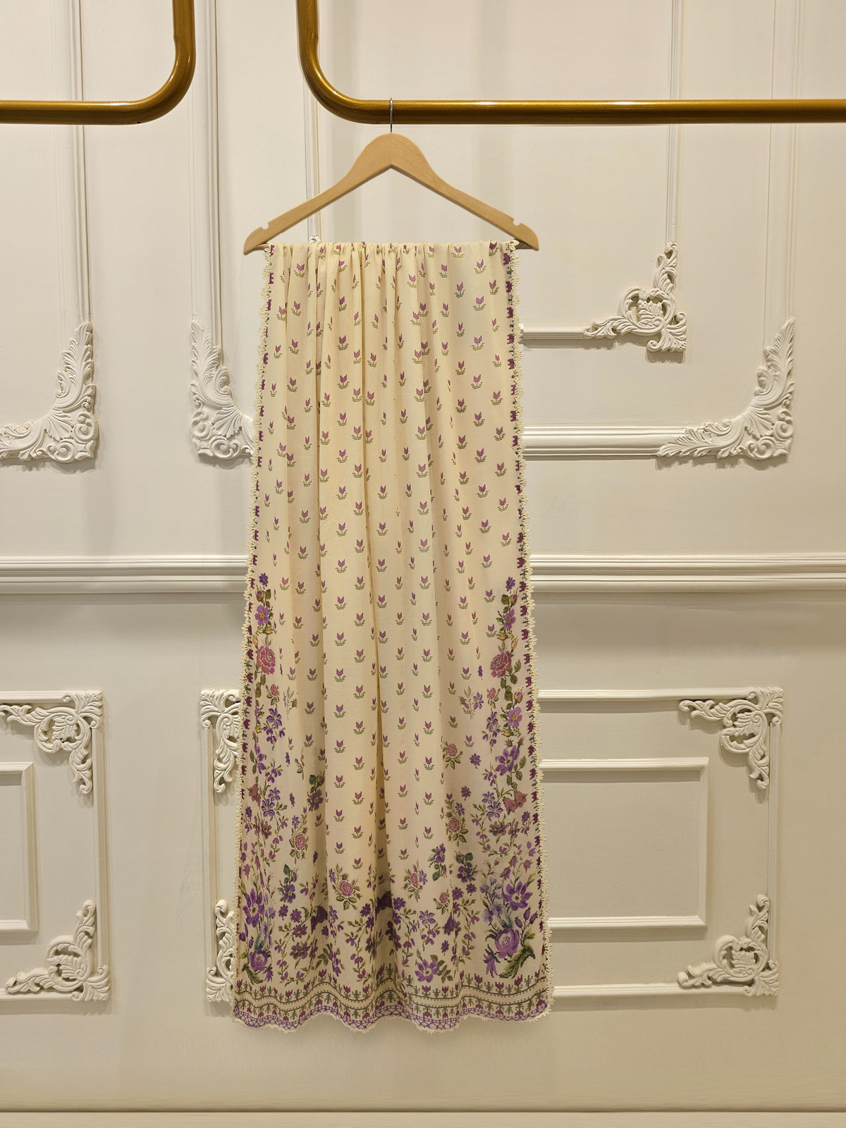 2 Piece - Embroidered Cambric Suit S115553