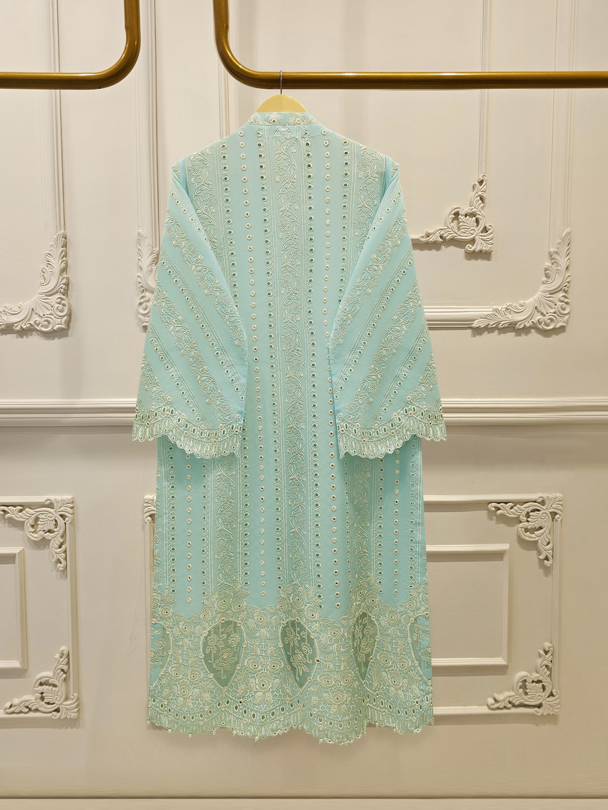 3-Piece Embroided Cambric Suit S115554