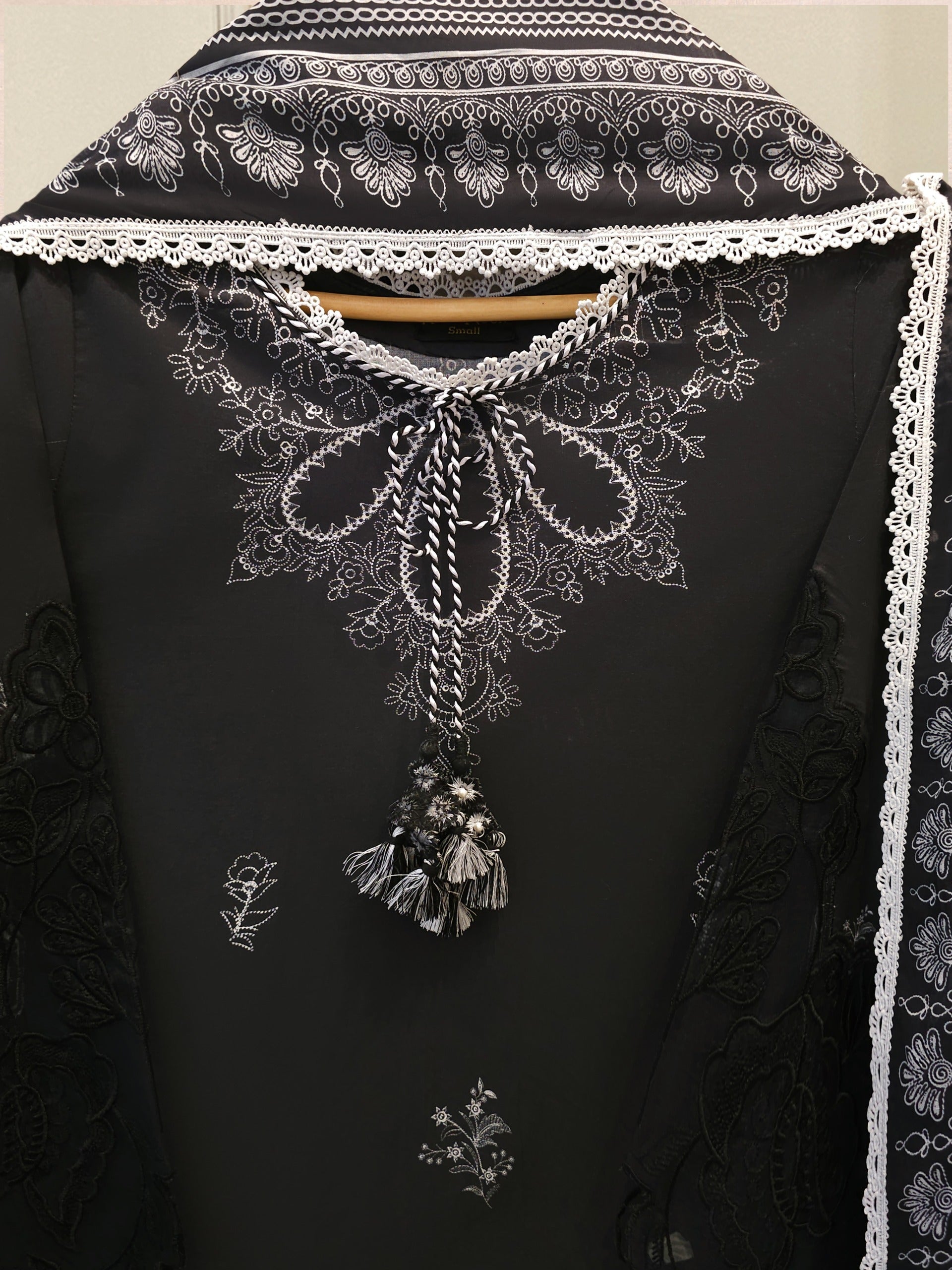 2 Piece - Digital printed Cambric Suit S115552 Secondary image
