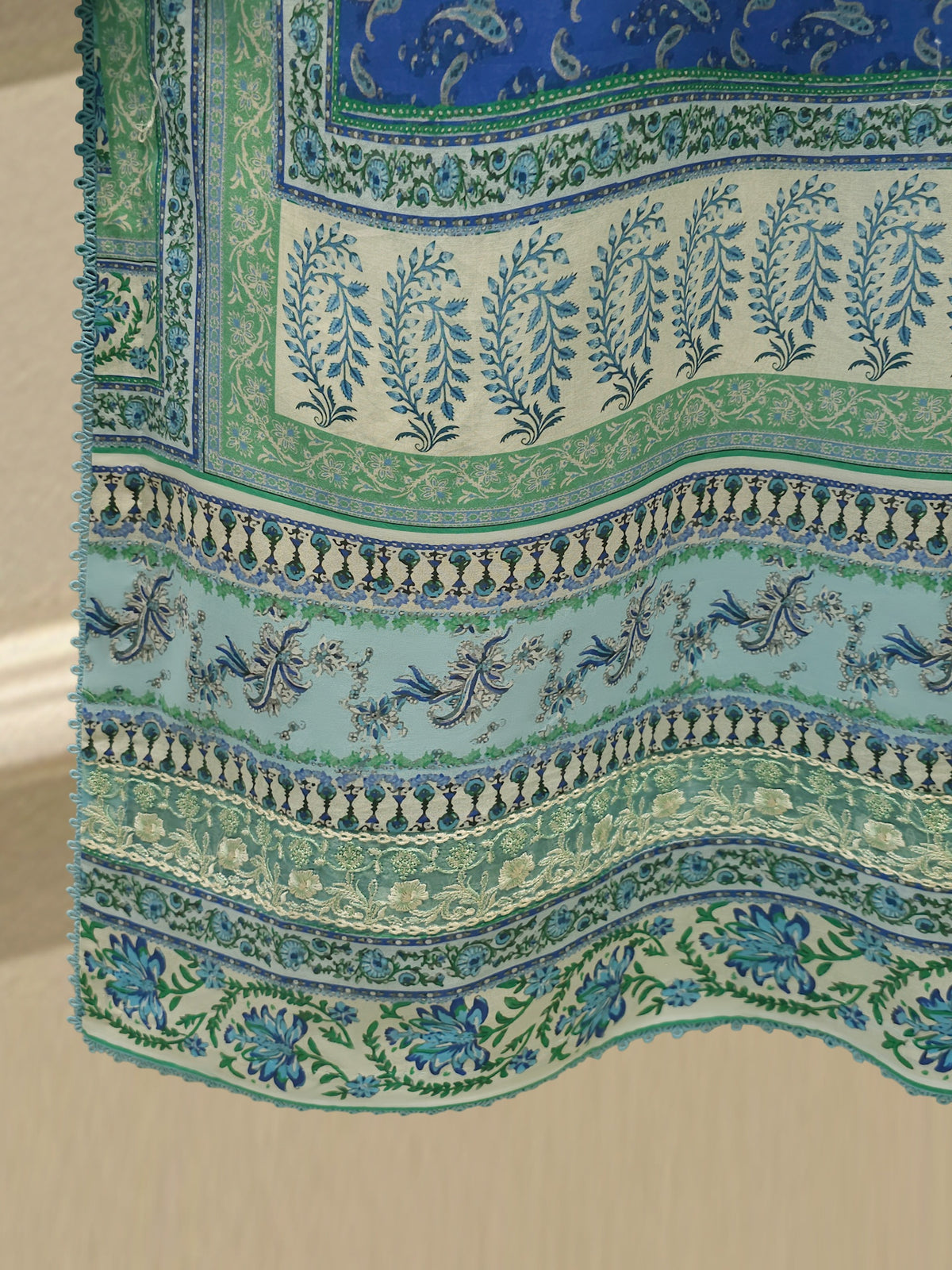 2 Piece - Digital printed Cambric Suit S115580