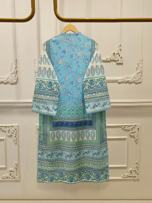 2 Piece - Digital printed Cambric Suit S115580