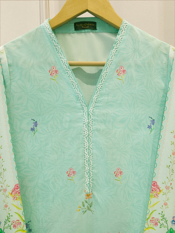 2 Piece - Embroidered Cambric Suit S115565