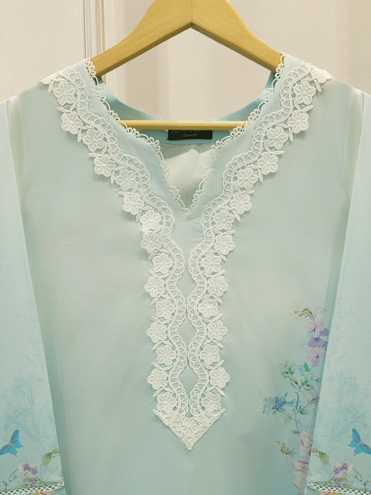 2 Piece - Embroidered Cambric Suit S115564