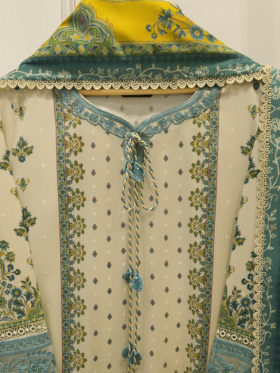 2 Piece Digital Printed Embroidered Lawn Suit S115578
