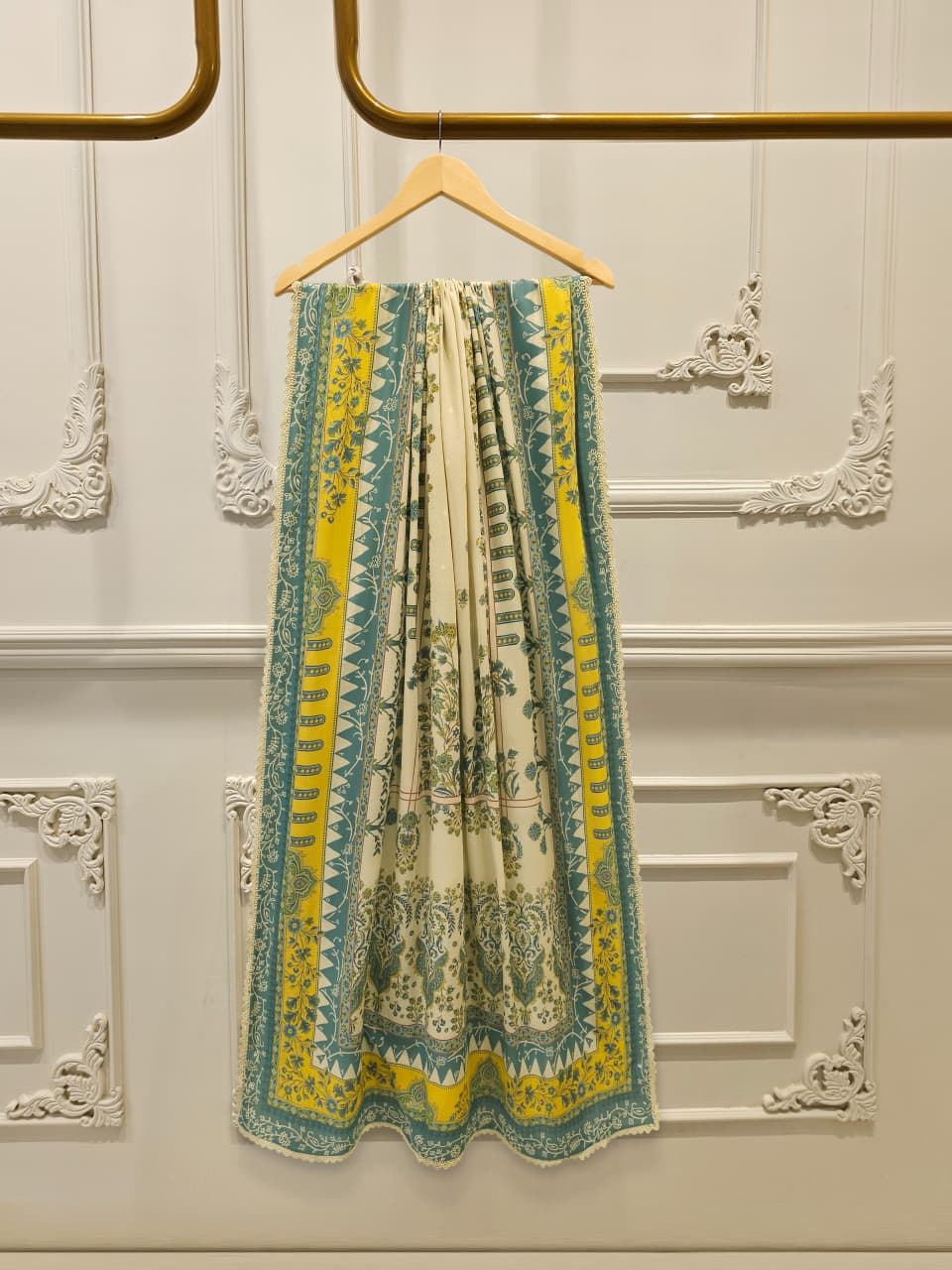2 Piece Digital Printed Embroidered Lawn Suit S115578