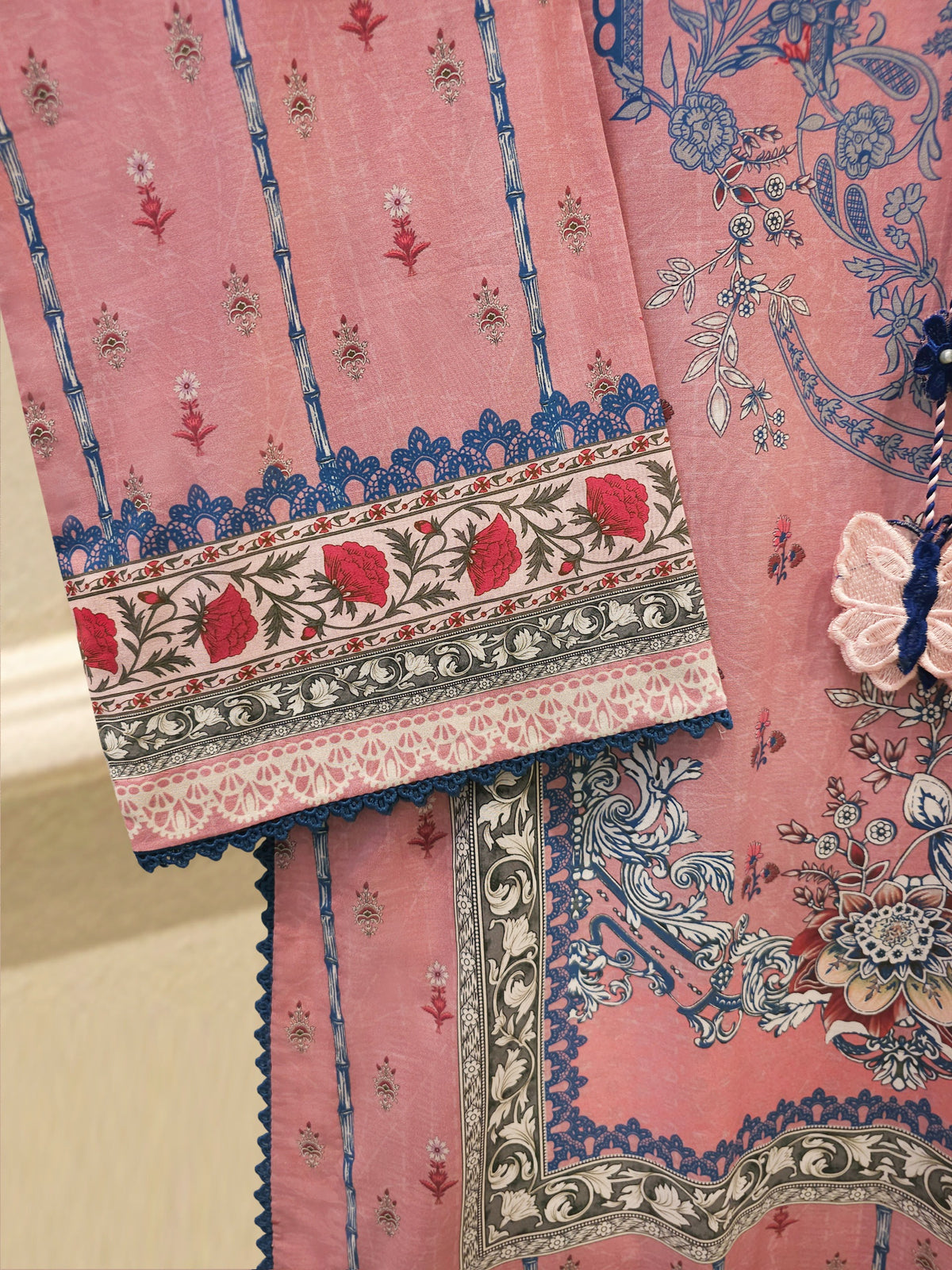 2 Piece Digital Printed Embroidered Lawn Suit S115642
