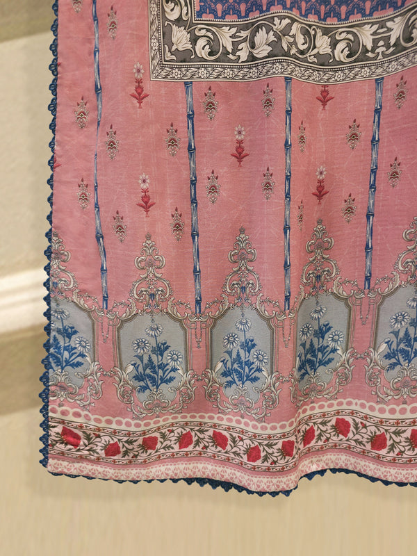 2 Piece Digital Printed Embroidered Lawn Suit S115642