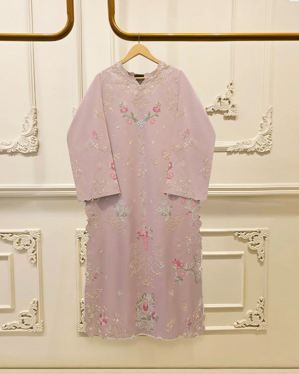 2 Piece - Embroidered Cambric Suit S115743