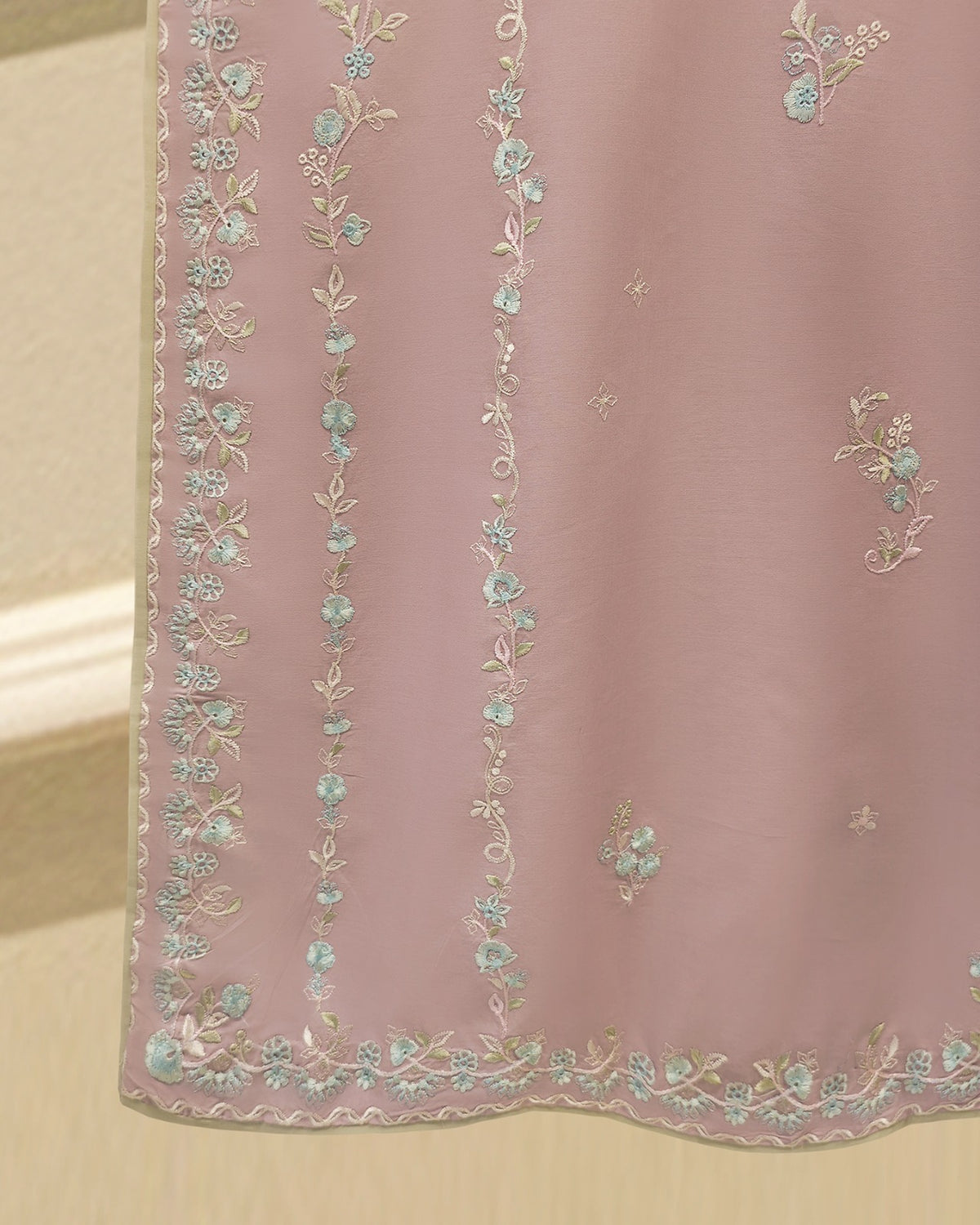 2 Piece - Embroidered Cambric Suit S115718