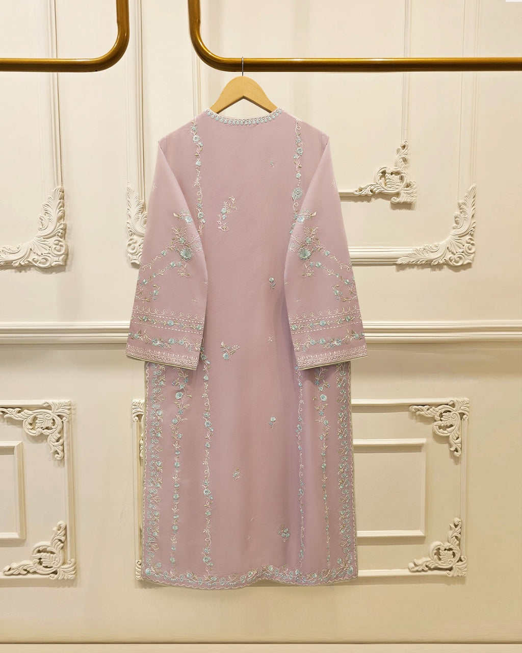 2 Piece - Embroidered Cambric Suit S115718