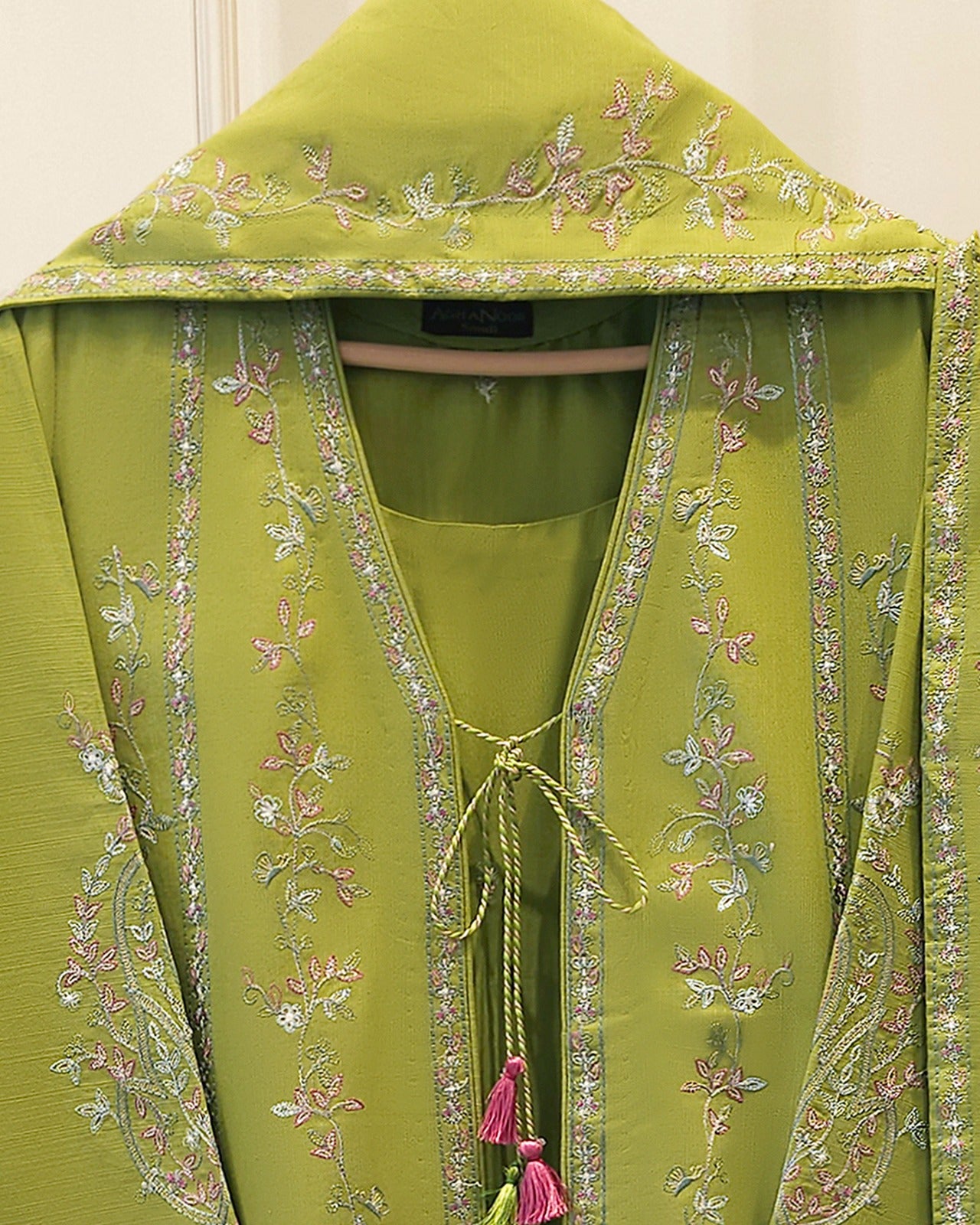2 Piece - Embroidered Khaddar Suit S115755 Secondary image