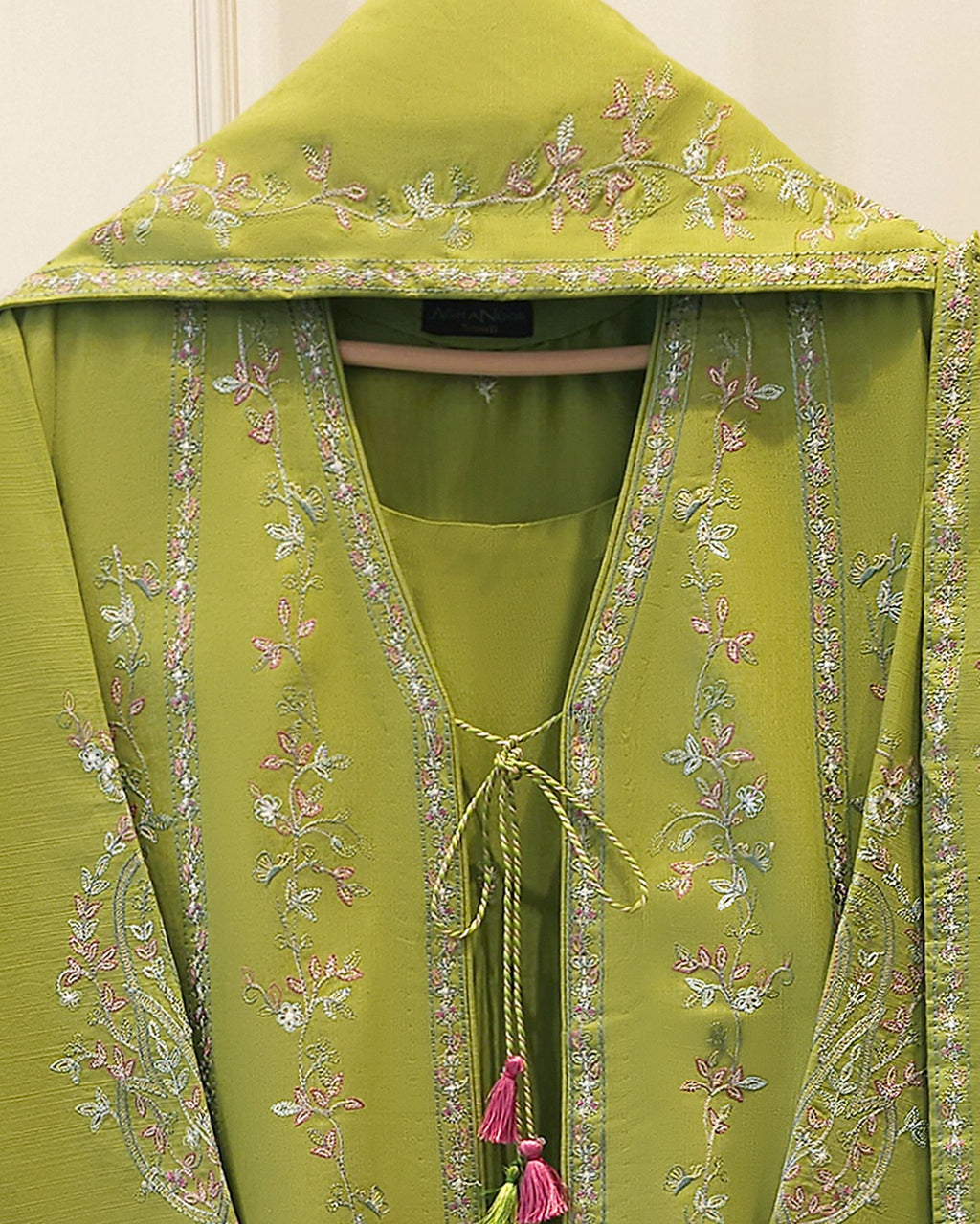 2 Piece - Embroidered Khaddar Suit S115755