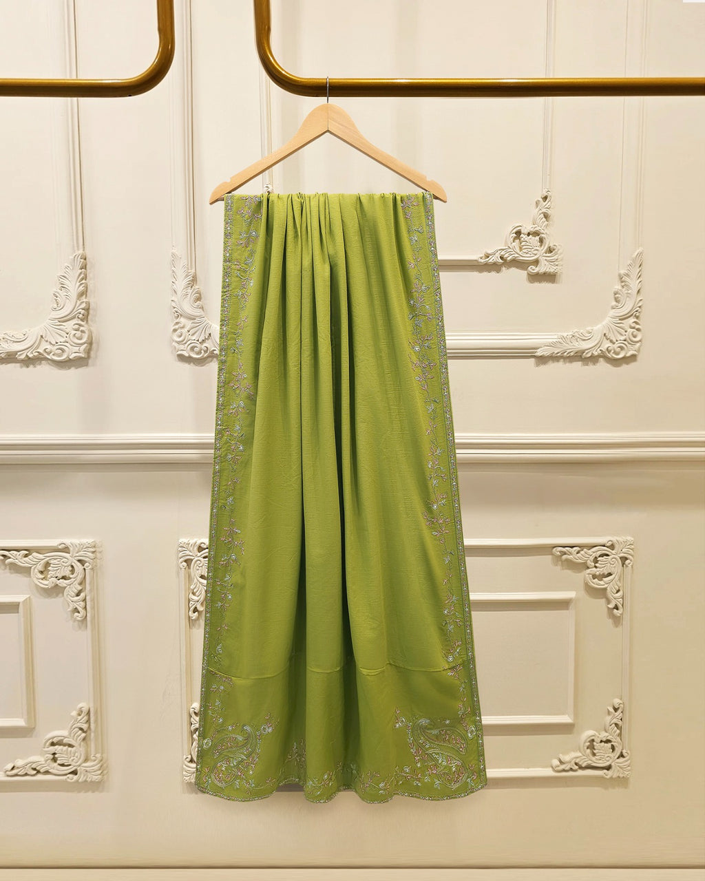 2 Piece - Embroidered Khaddar Suit S115755