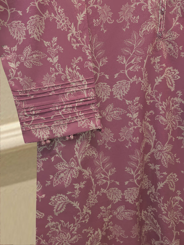 2 Piece - Digital printed Cambric Suit S115620