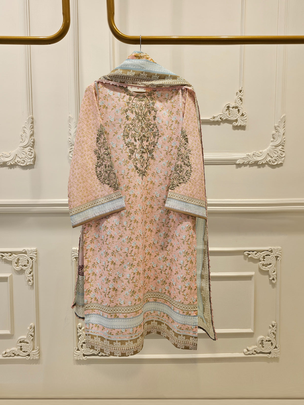 2 Piece - Digital Printed Lawn Suit S111593