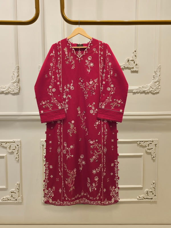 2 Piece - Embroidered Cambric Suit S115329