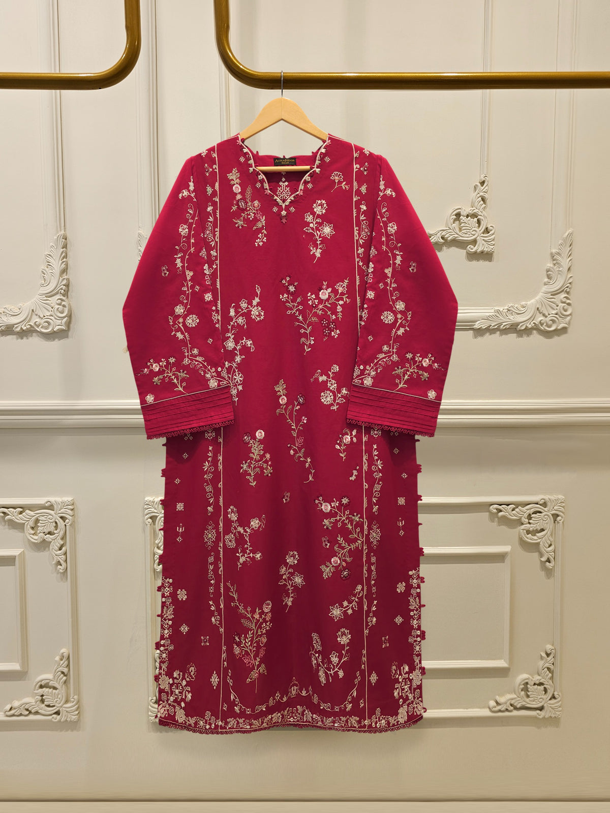 2 Piece - Embroidered Cambric Suit S115329