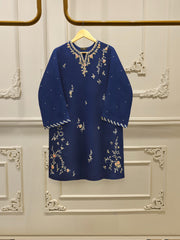 2 Piece- Pure Sheesha Silk Embroidered Suit S114393