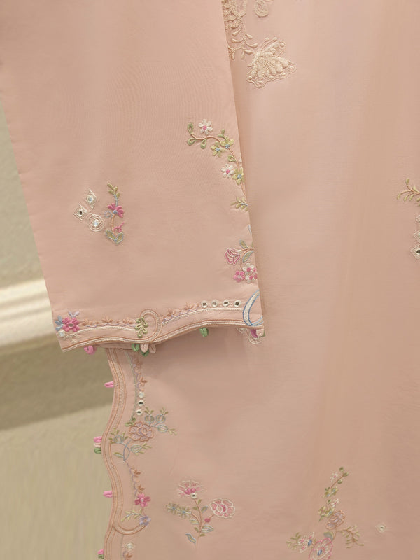 2 Piece - Embroidered Cambric Suit S115573