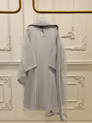 3 Piece - Pure Organza Embroidered Suit S111659