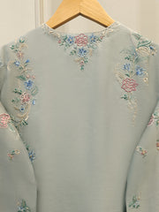 3 Piece - Pure Khaddi Silk Embroidered S114390