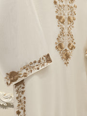 2 Piece - Pure Cotton Net Embroidered Suit S111700