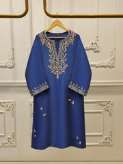 2 Piece-  Pure Embroidered Sheesha Silk Suit S111763
