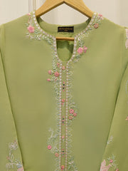 2 Piece - Embroidered Kora Cotton Suit S113807