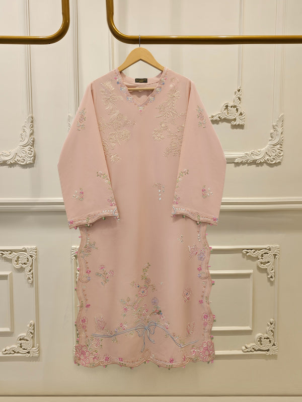 2 Piece - Embroidered Cambric Suit S115573