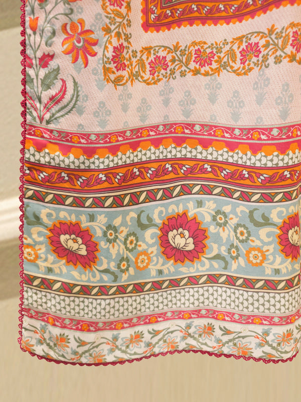 2 Piece Digital Printed Embroidered Lawn Suit S115663
