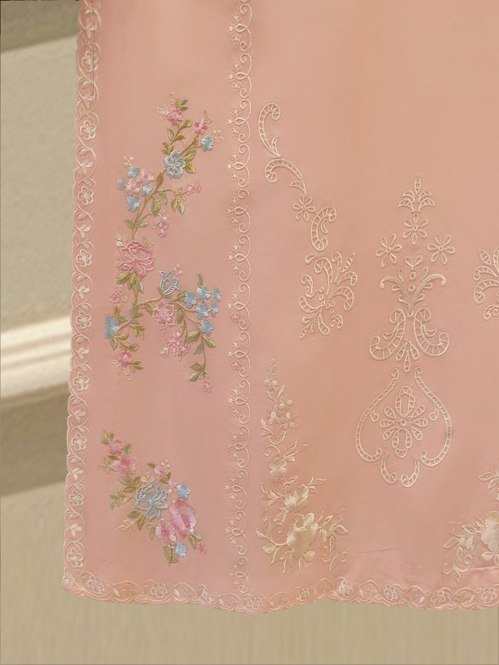 2 Piece - Embroidered Cambric Suit S115304
