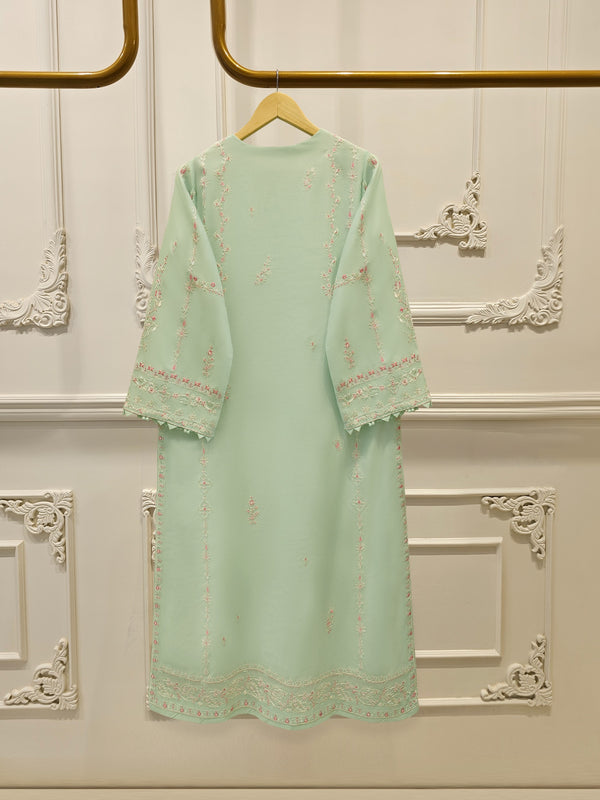 Pure Embroidered Kora Cotton Shirt S113837
