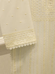 2 Piece - Embroidered Cotton Suit S113761
