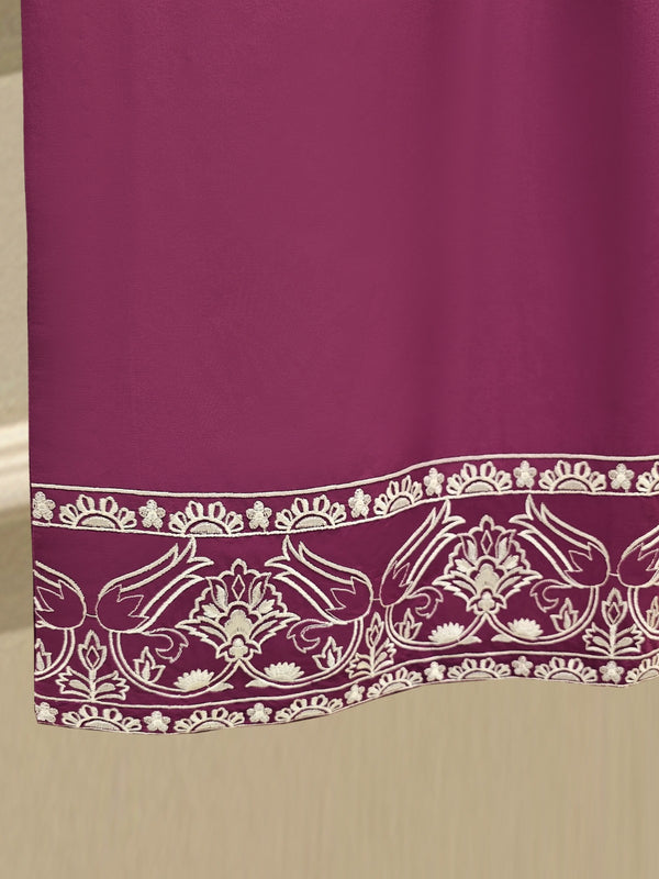 3 Piece- Embroidered Cambric Suit S111750