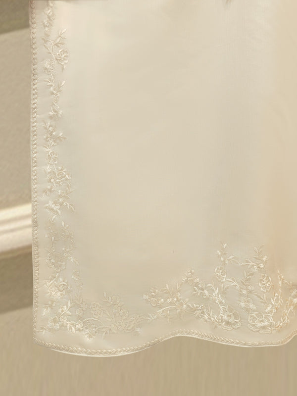 2 Piece - Pure Khaddi Silk Embroidered Suit S114616