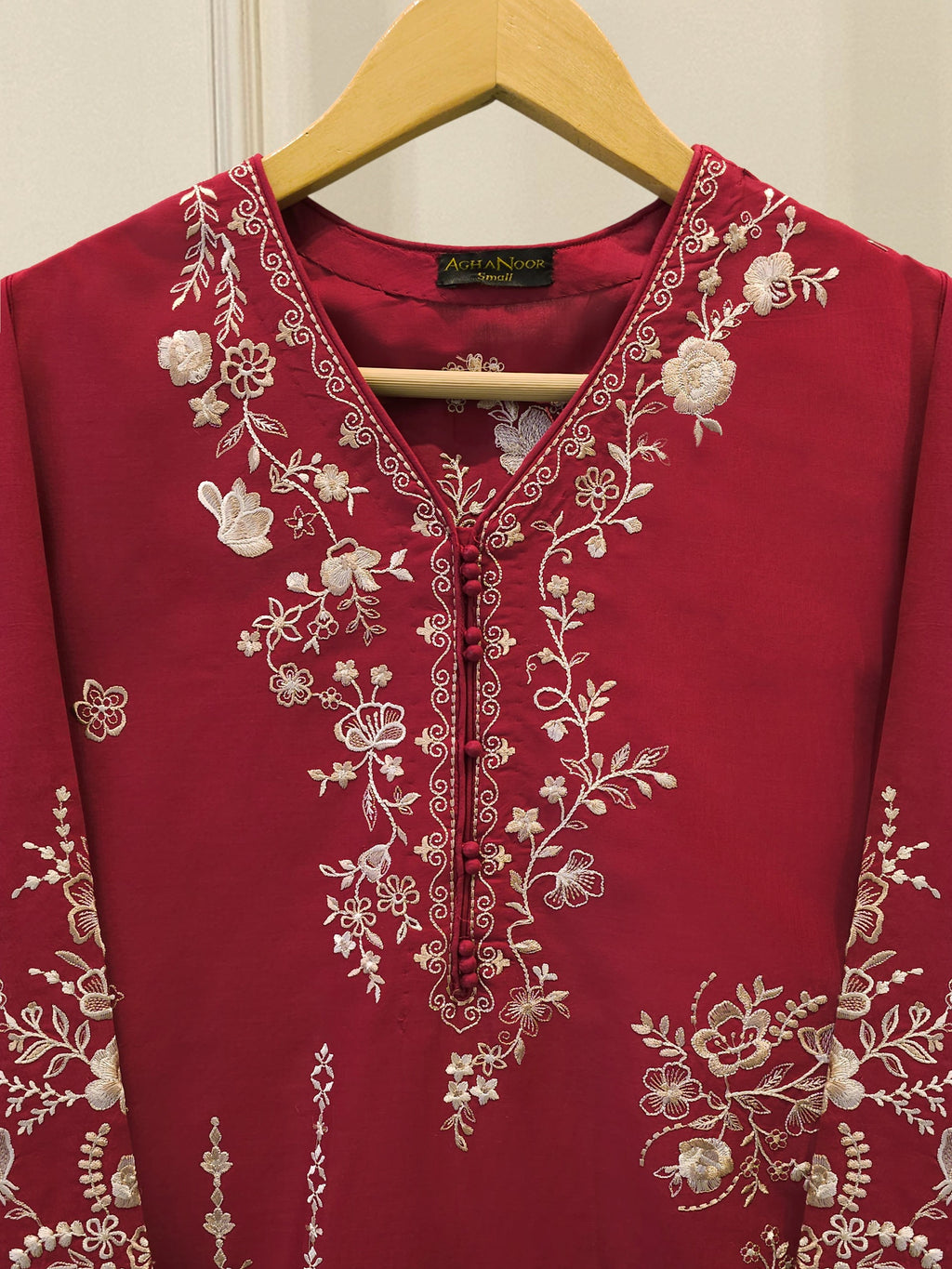 2 Piece - Embroidered Cambric Suit S115644