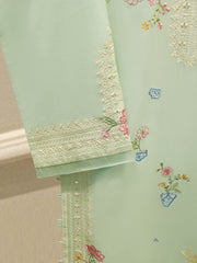 2 Piece - Embroidered Cambric Suit WS00313