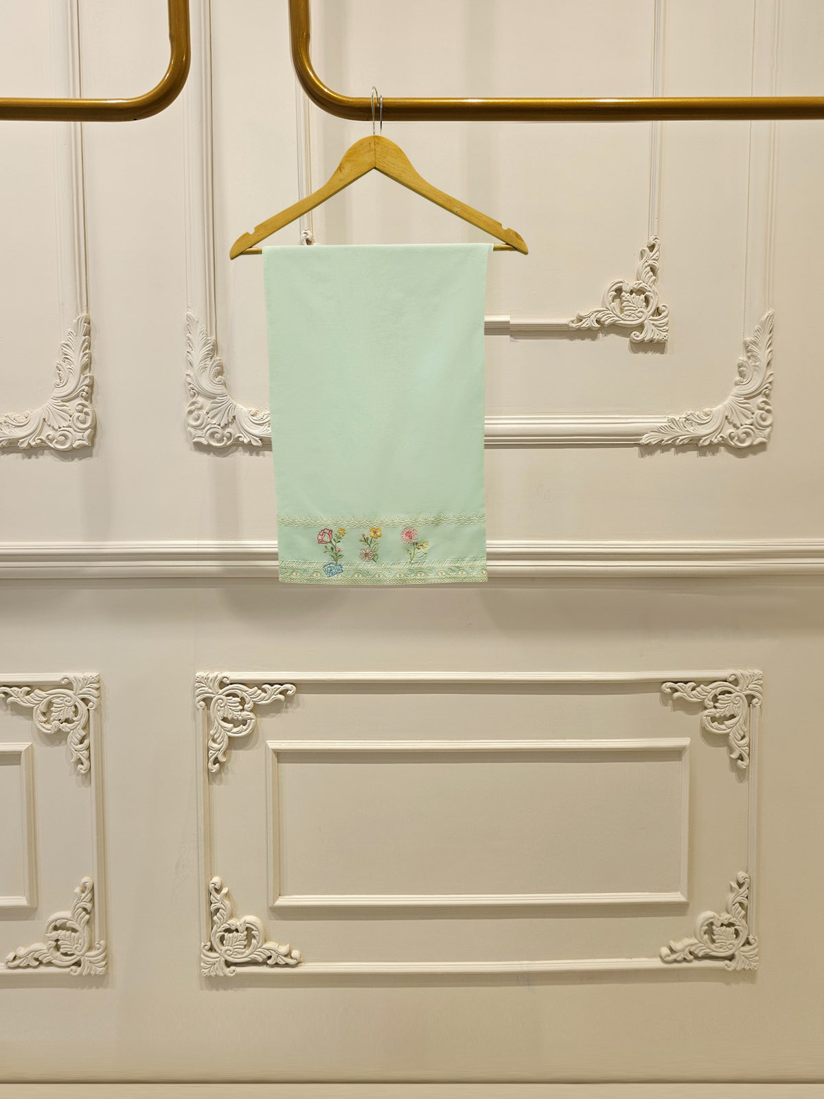2 Piece - Embroidered Cambric Suit WS00313