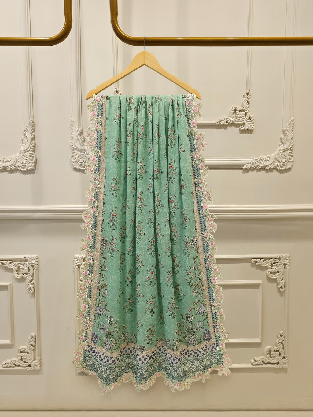 2 Piece Digital Printed Embroidered Lawn Suit S115615