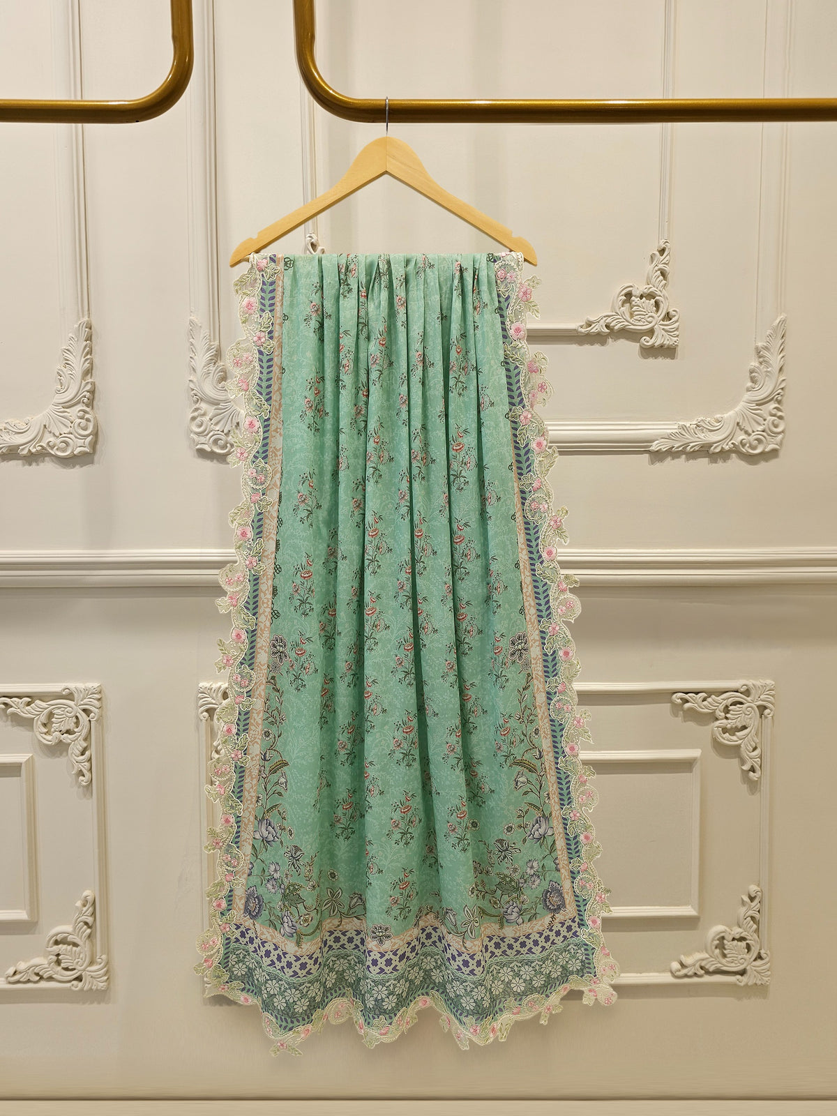 2 Piece Digital Printed Embroidered Lawn Suit S115615
