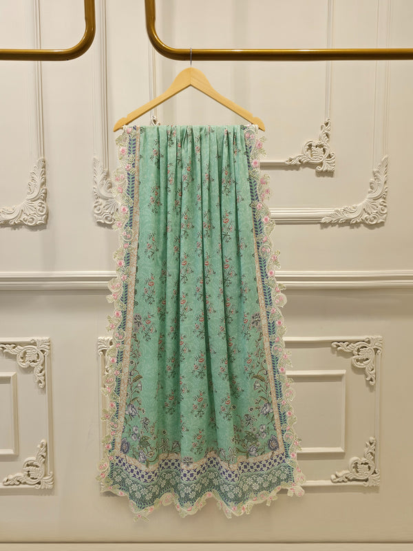 2 Piece Digital Printed Embroidered Lawn Suit S115615