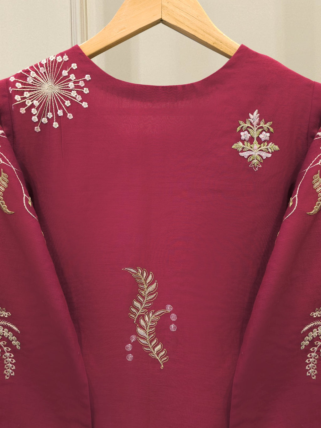 2 Piece - Embroidered Kora Cotton Suit S113813