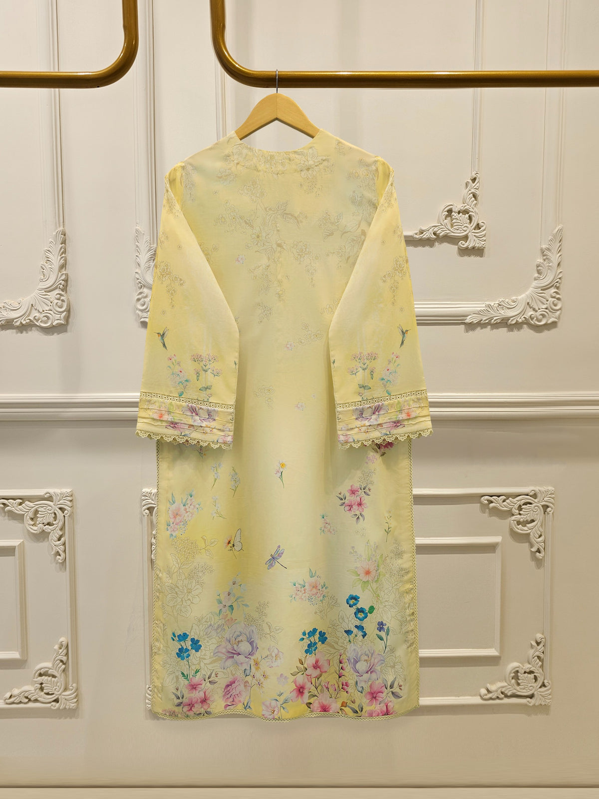 2 Piece - Digital printed Cambric Suit S115574