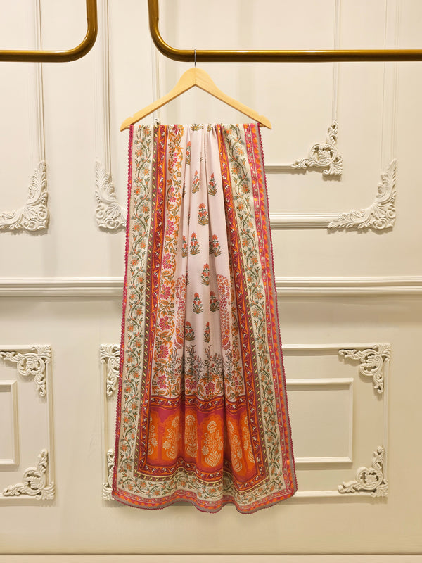 2 Piece Digital Printed Embroidered Lawn Suit S115663