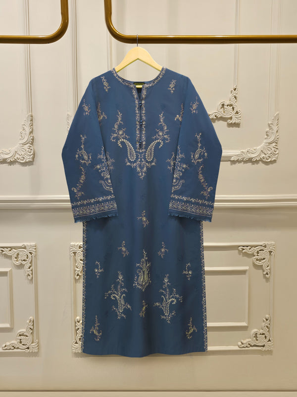 2 Piece - Embroidered Cambric Suit S115623