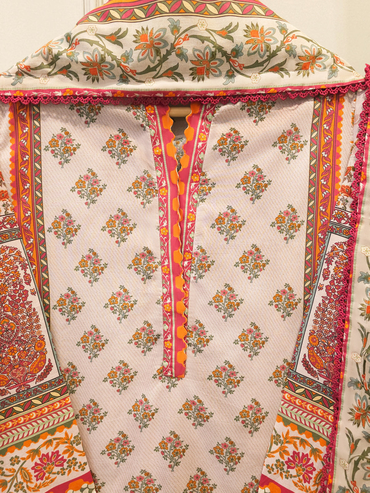 2 Piece Digital Printed Embroidered Lawn Suit S115663