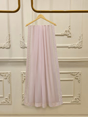 3 Piece - Pure Embroidered Cotton Net Suit S113512